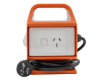 Picture of Portable RCD with 15A to 10A Mains Plug Conversion