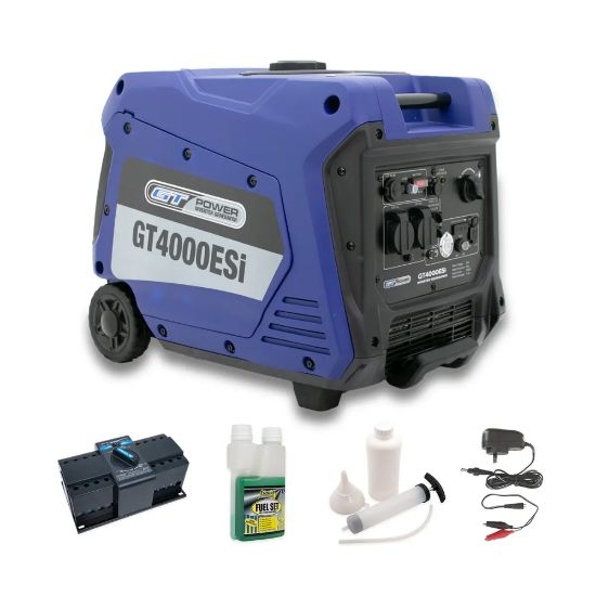 Picture of GT Power GT4000ESI Inverter Generator Solar Backup Package